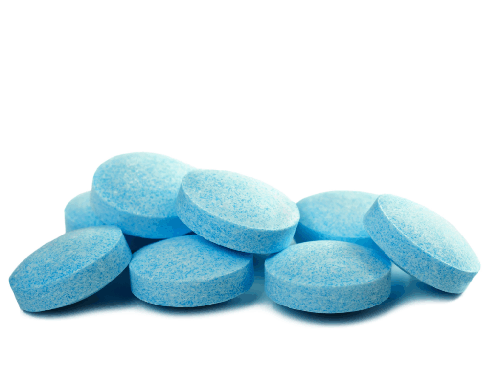 Blue Adderall pills used to treat ADHD, commonly misused in stimulant addiction cases