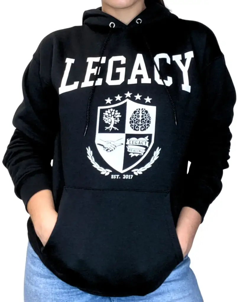 Legacy Crest Black Hoodie